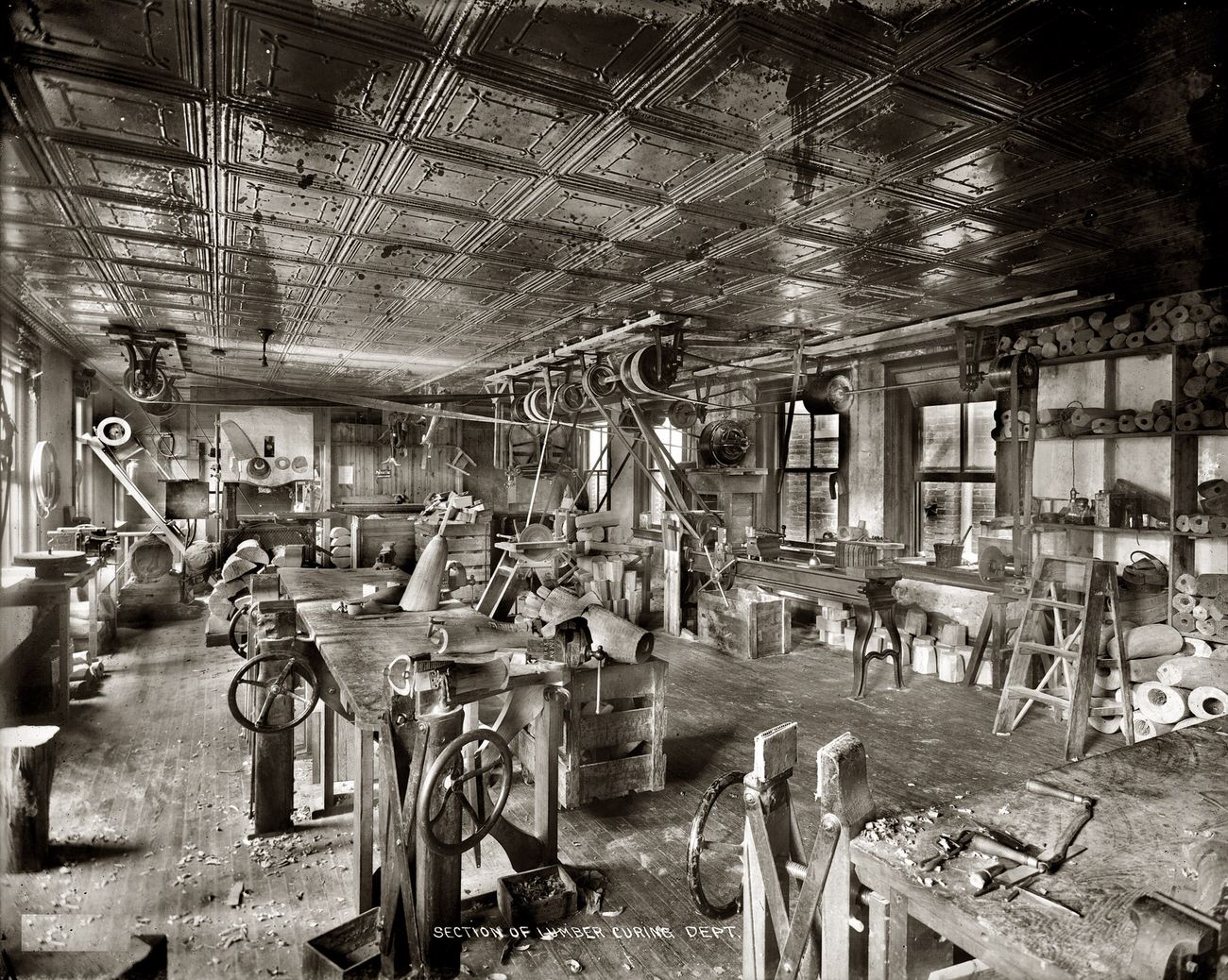 Lumber Curing Department, Pittsburgh, Pennsylvania, 1916