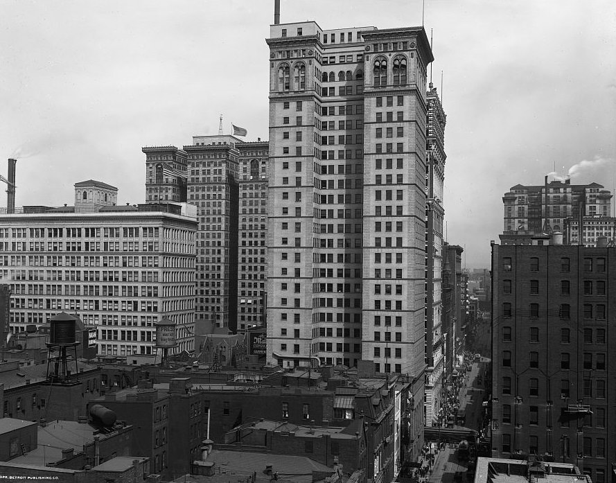 Skyscrapers and Fifth Avenue, Pittsburgh, 1919