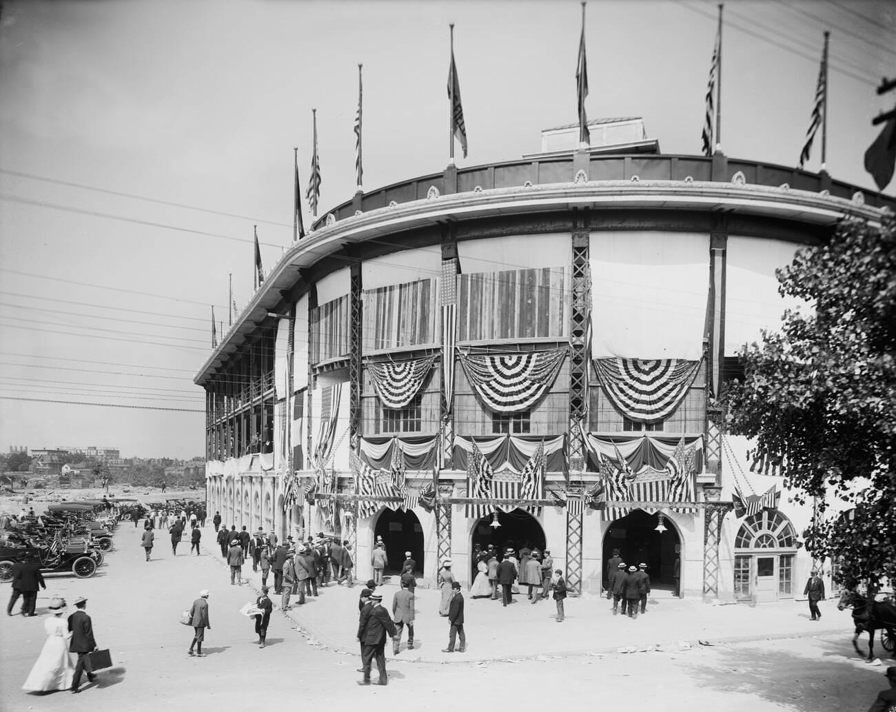 Forbes Field Entrance, Pittsburgh, Pennsylvania, 1910