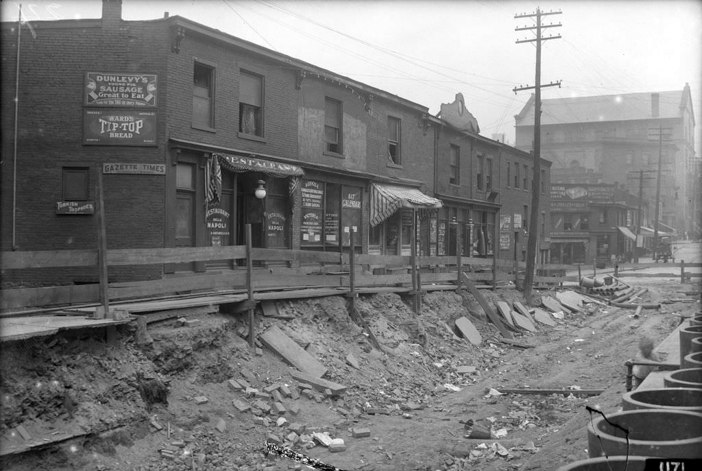 Webster Avenue East View, 1912