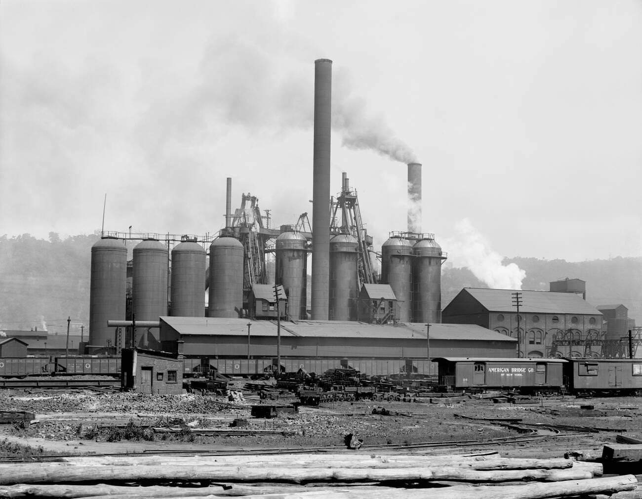 Carnegie Steel Company's Lucy Furnace, Pittsburgh, Pennsylvania, 1910