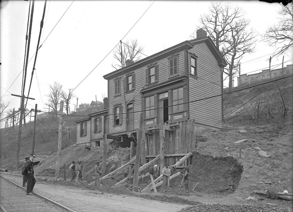 Fisher House on Warrington Avenue, Second View, 1920.