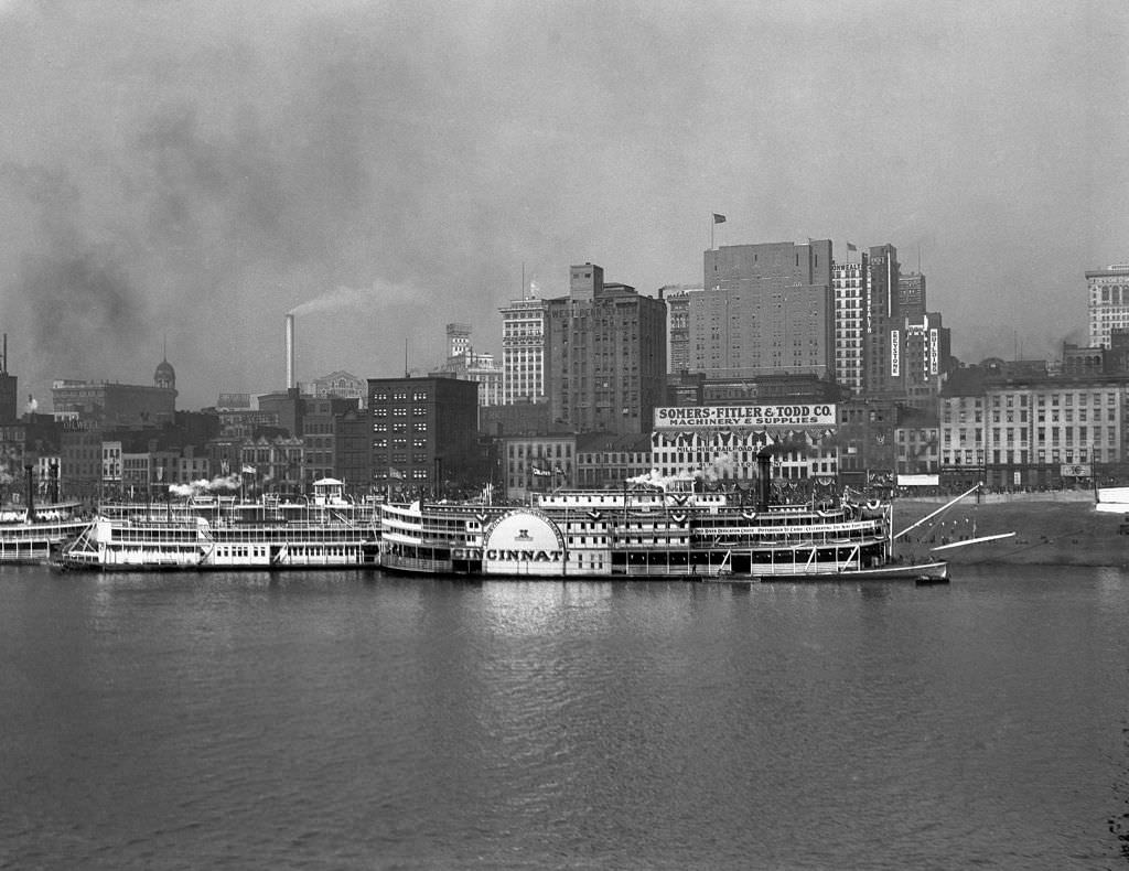 Pittsburgh to Cairo, Keystone Bank Building, Ohio River Dedication Cruise, 1929.