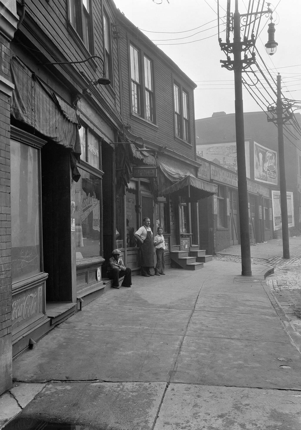 West Oakland Business District on Fifth Avenue, 1930