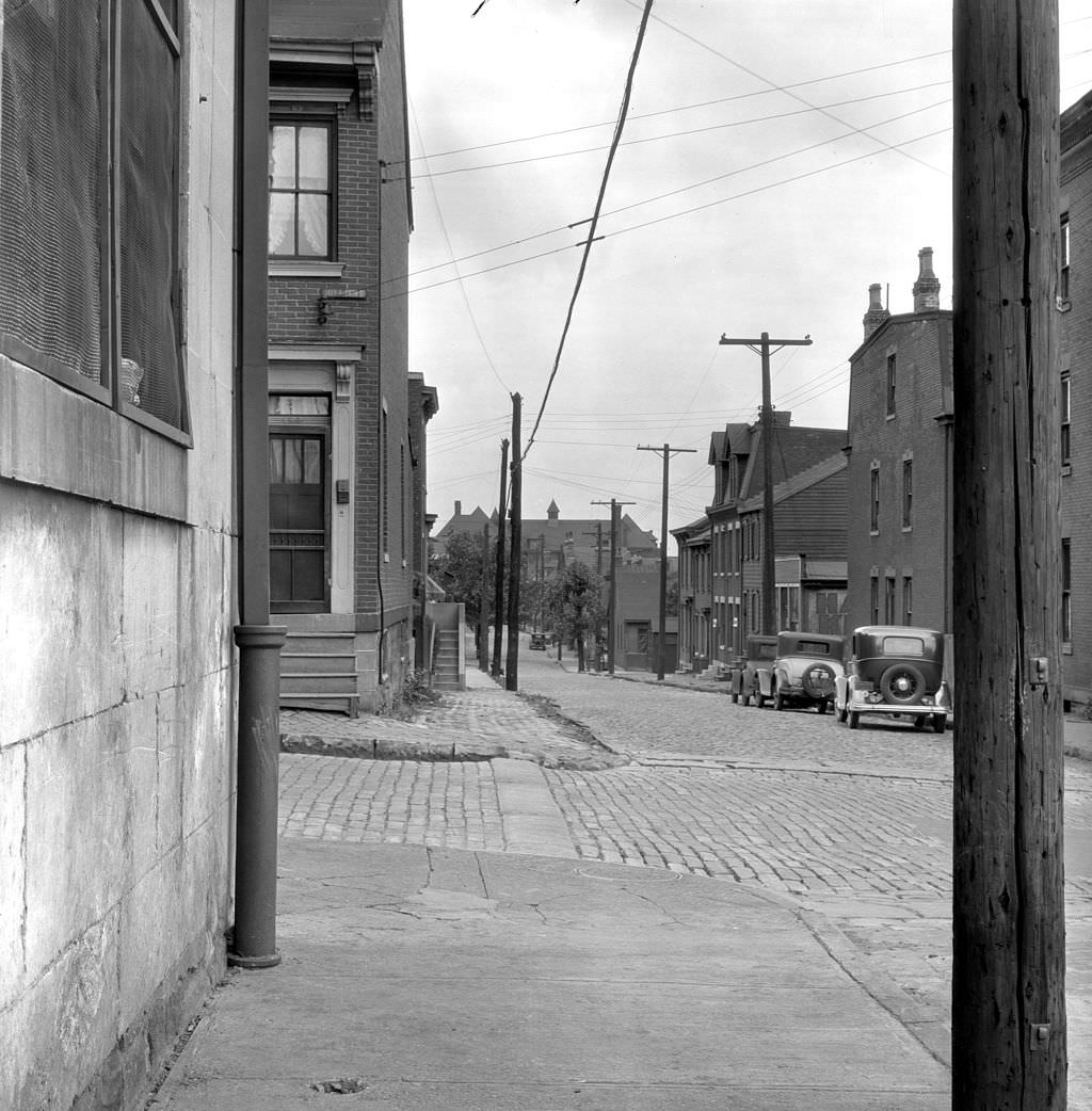 Geneva and 44th Street, Pittsburgh, Pennsylvania, 1933.