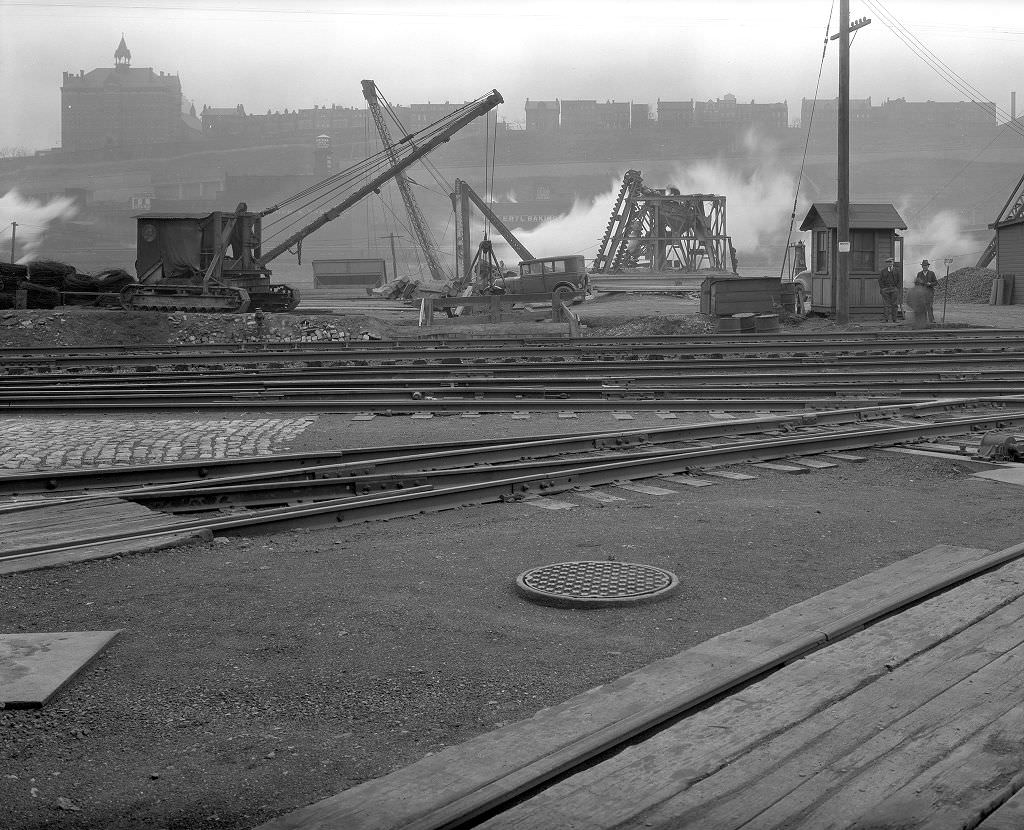 South 8th Street Sewer, Pittsburgh, Pennsylvania, 1933.