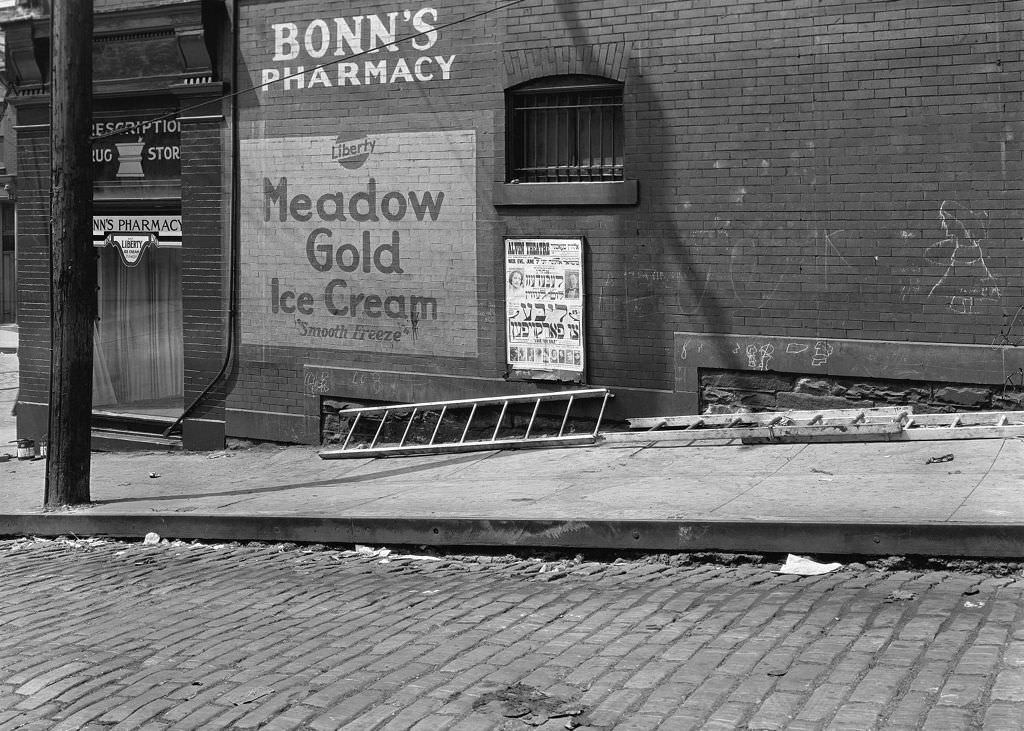 Bonn's Pharmacy on Arthur Street, 1933