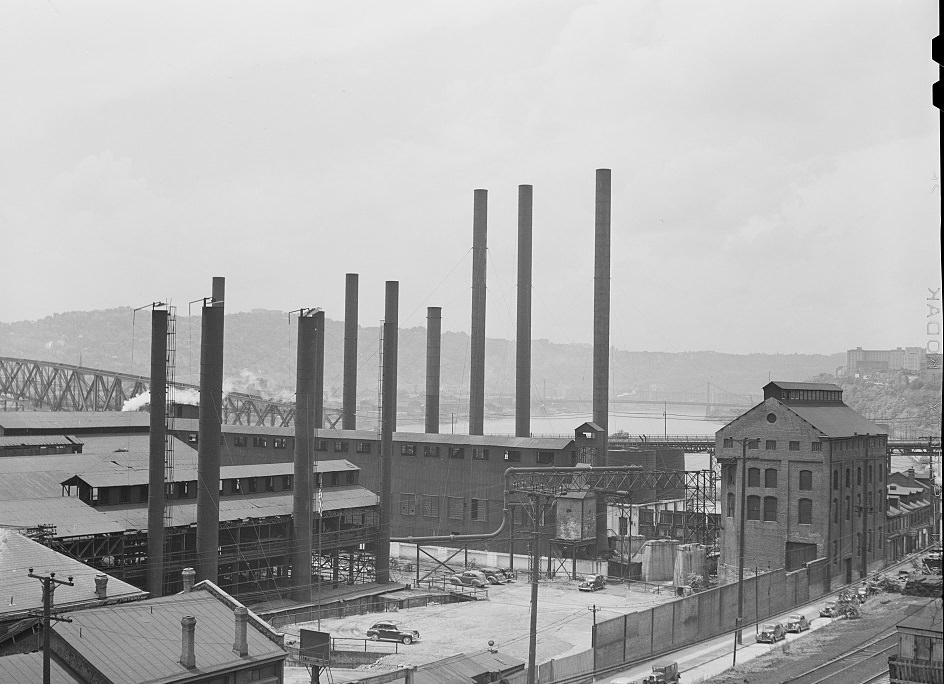 Jones Laughlin steel company operations, 1941.