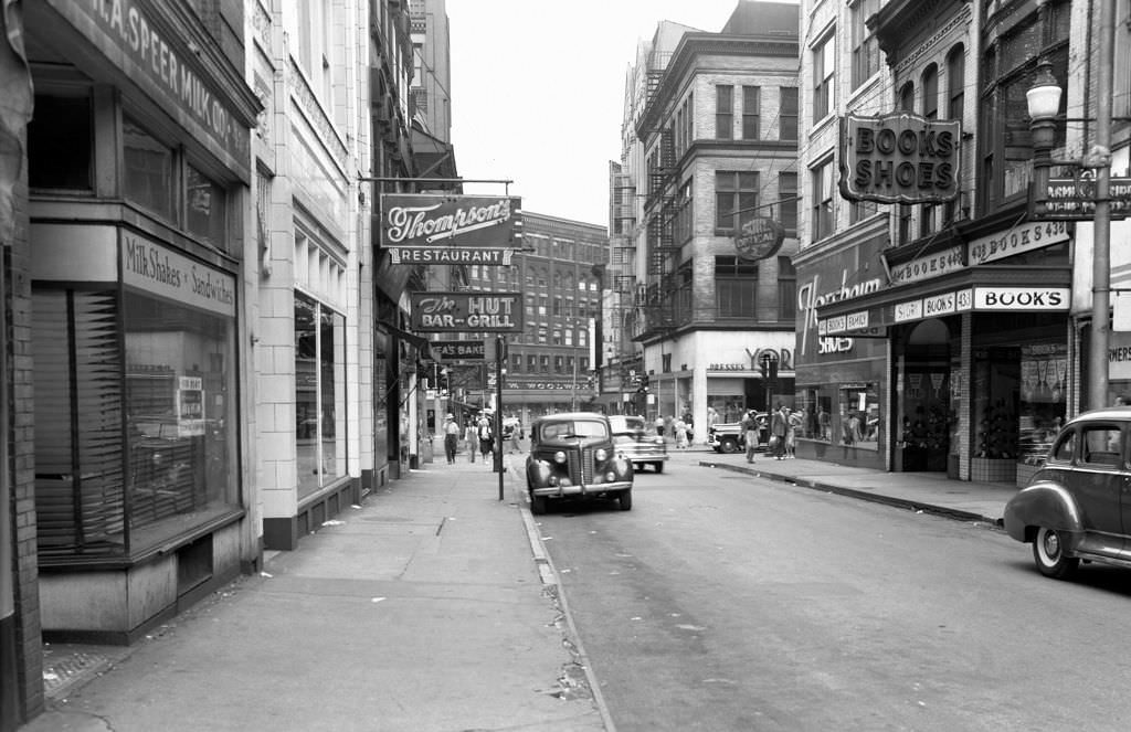 University of Pittsburgh Area from Upper Campus, 1945