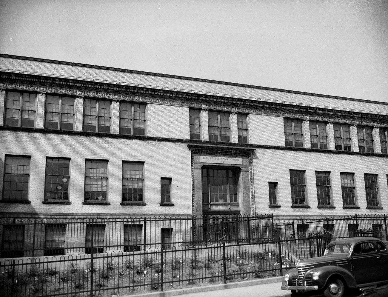 Robert L. Vann Elementary School Exterior, 1944