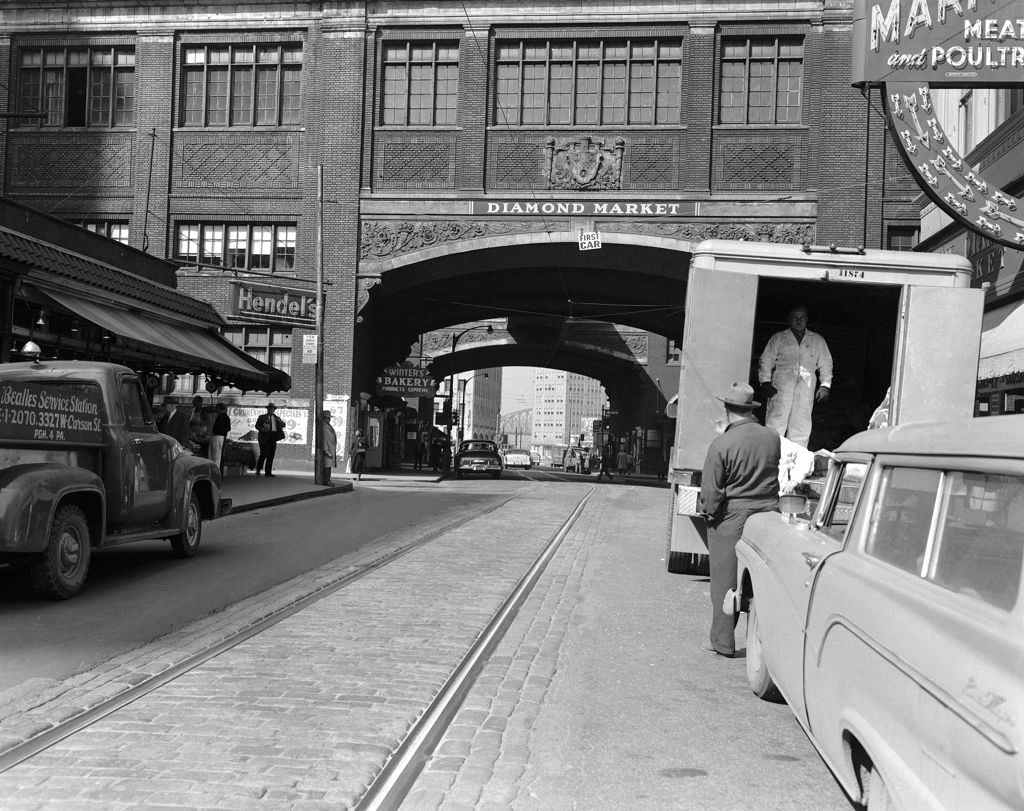 Diamond and Market Place, 1957