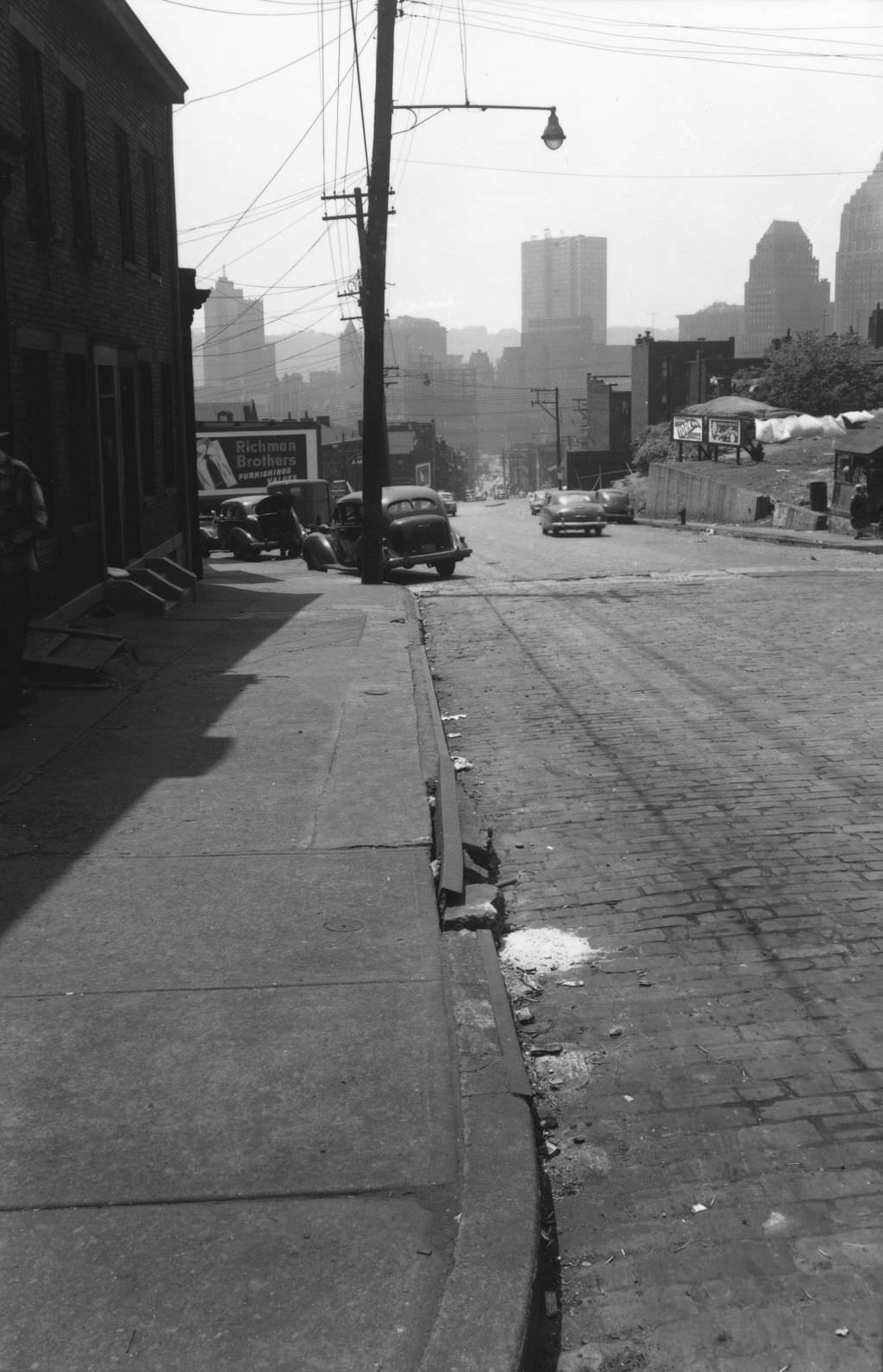 Webster Avenue Street Scene, 1951