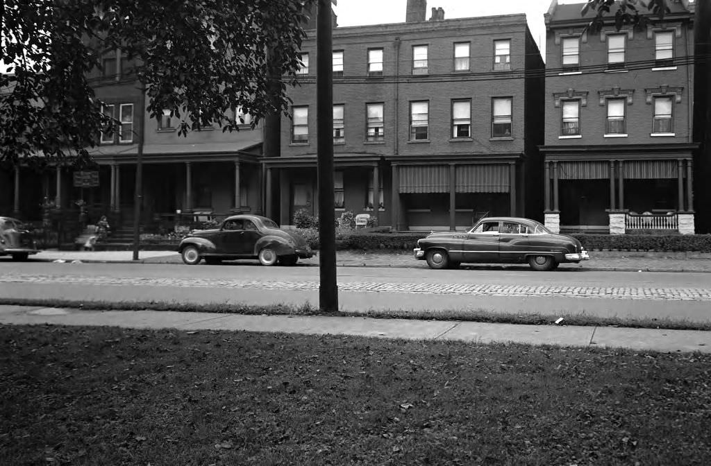 West North Avenue Homes View, 1950