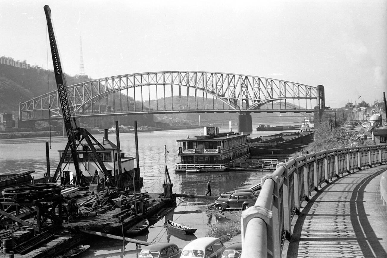 Mon Wharf, Pittsburgh, Pennsylvania, 1951