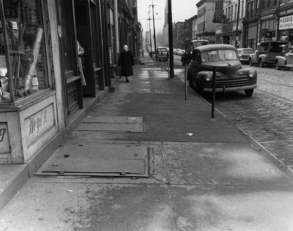 Beaver Avenue view from 1907, 1956.