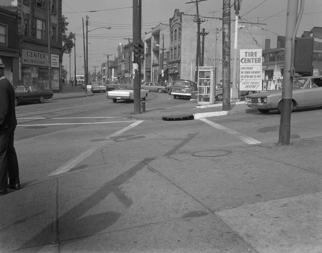 Centre Avenue and Kirkpatrick Street, 1967