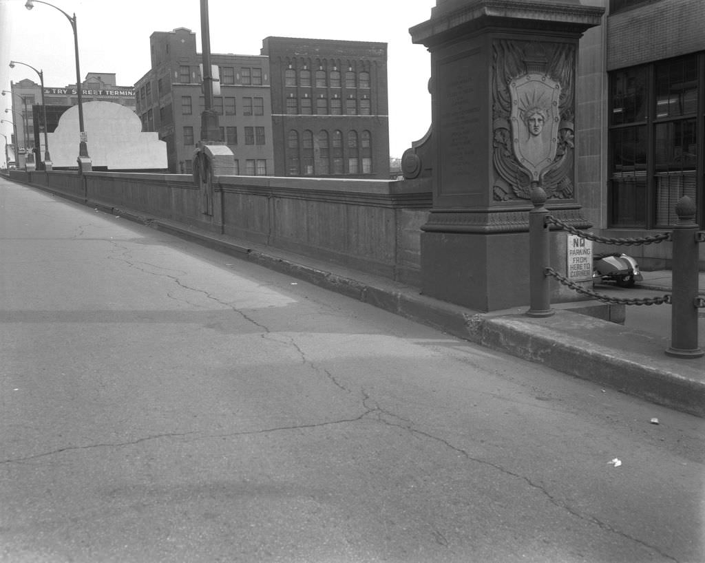 Frank Vittor Monuments on Boulevard of Allies, 1962