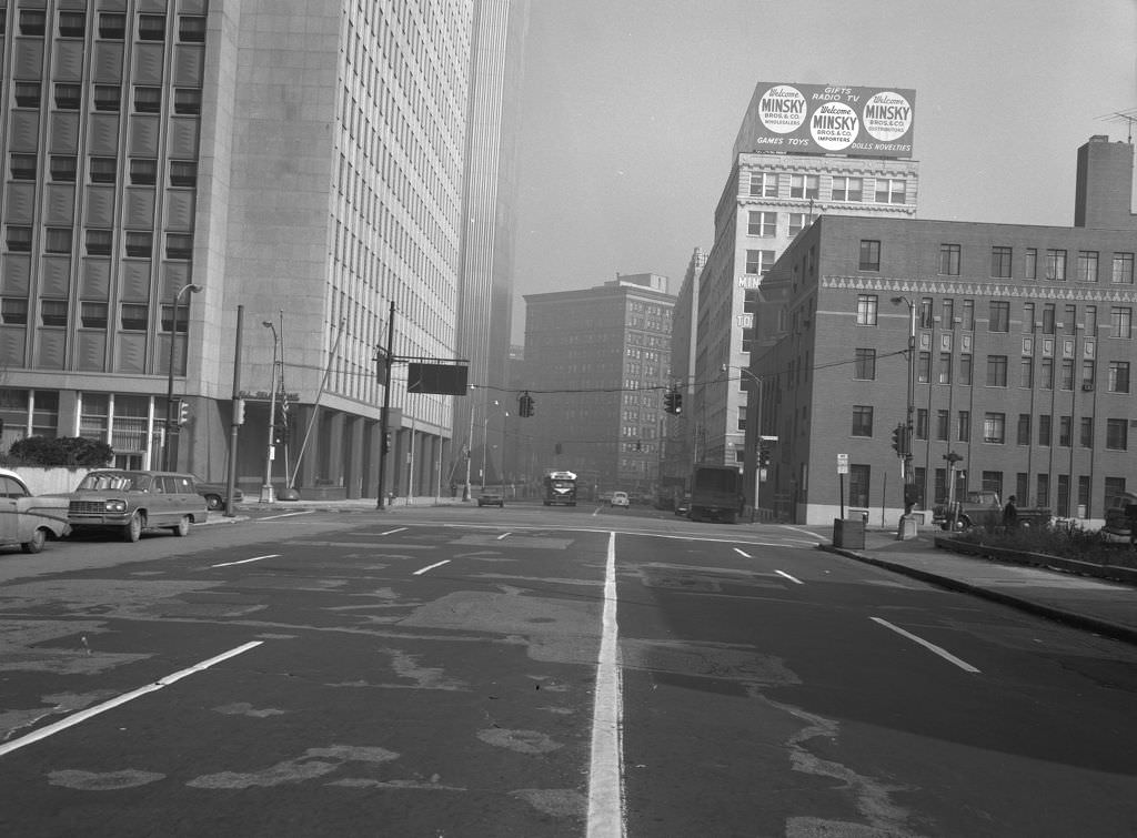 Stanwix Street and Boulevard of Allies, 1964