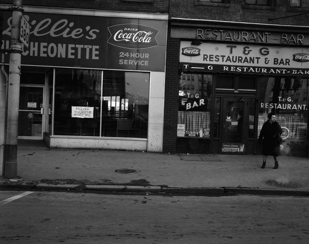 Liberty Avenue Storefronts, 1965