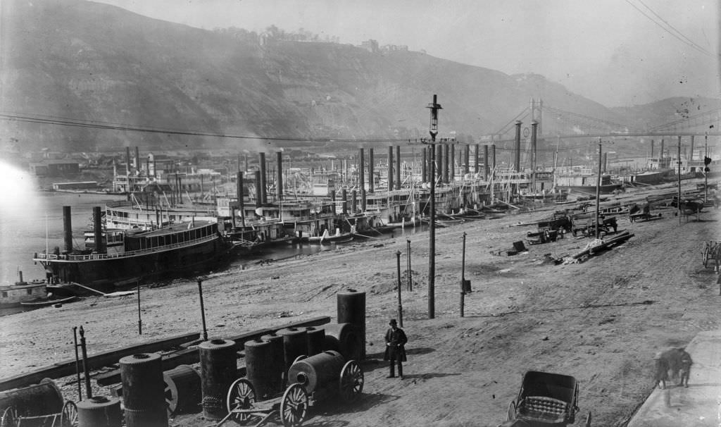 Water Street Wharf's Historic Commerce, 1969