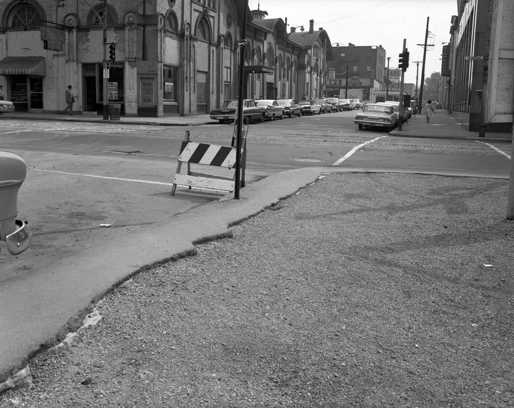 West Diamond and Federal Streets' Intersection, 1964