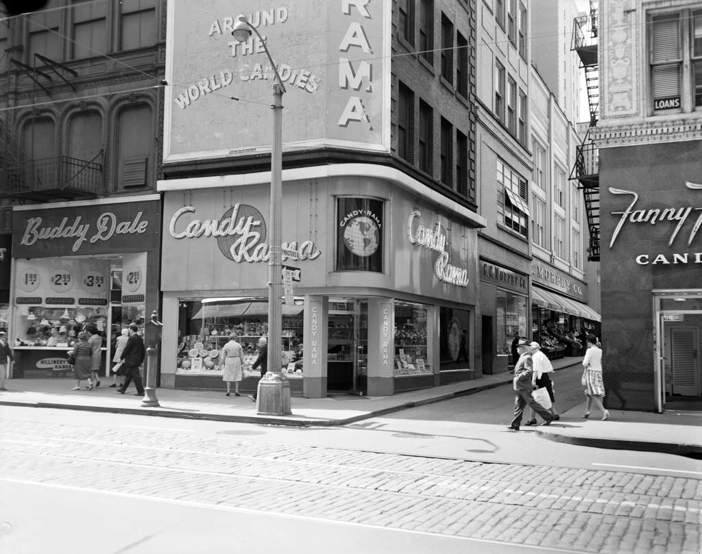 Candy Rama, Pittsburgh Landmark, 1964