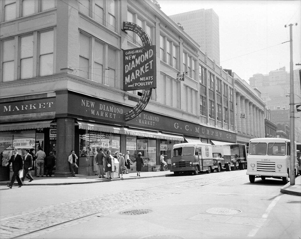 New Diamond Market in Pittsburgh, 1964