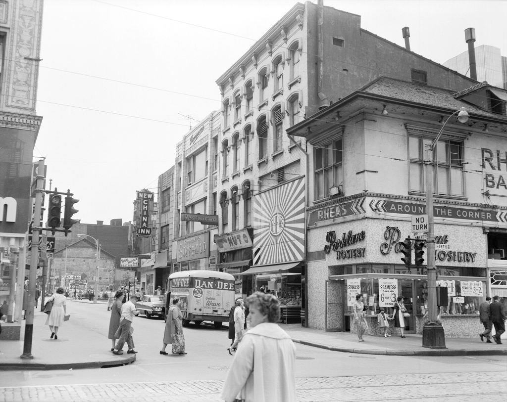 Market Square Businesses, 1964