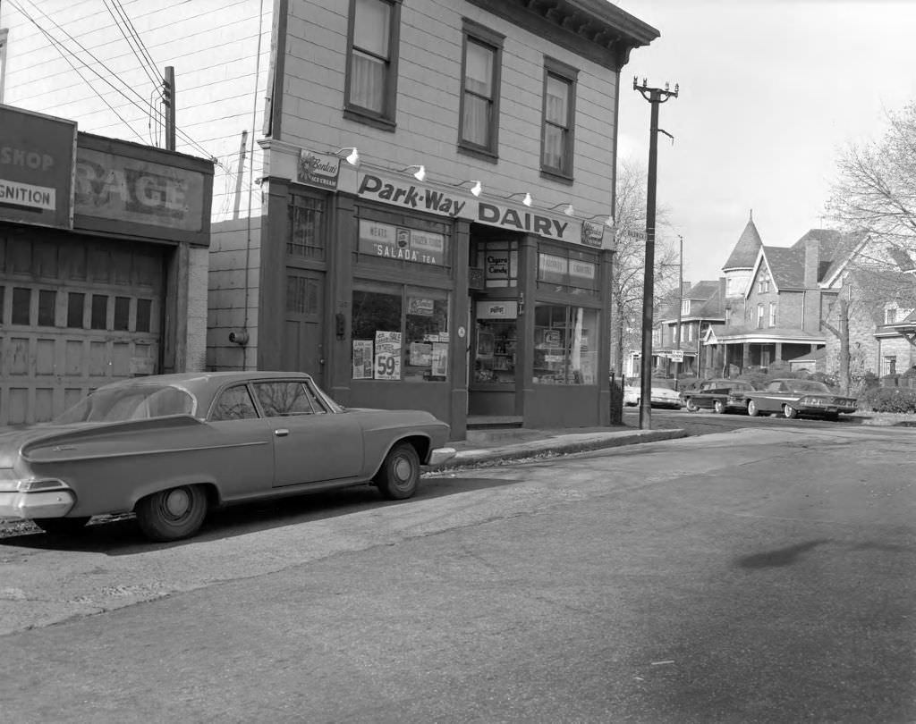 Baldwick Road and Crafton Blvd Intersection, 1963