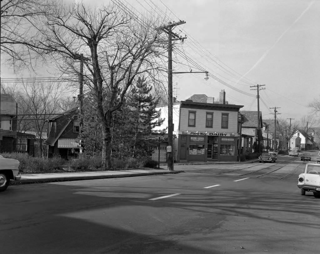 Baldwick Road and Crafton Blvd Intersection, 1963