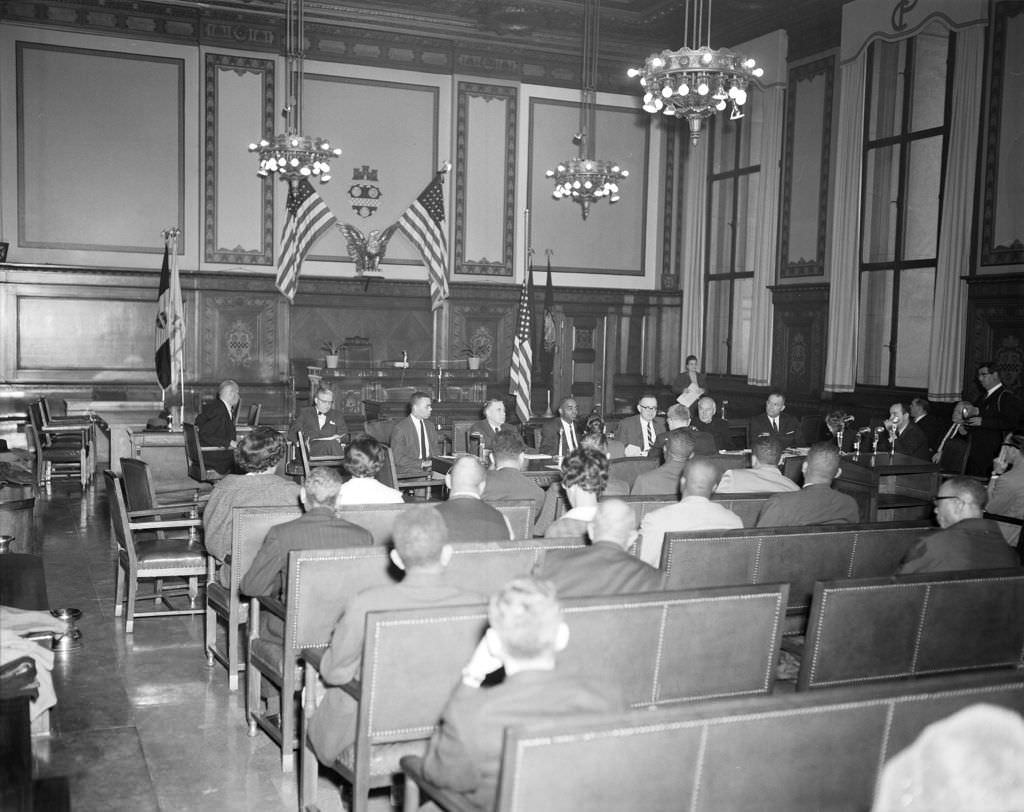 Pittsburgh City Council Meeting, 1963