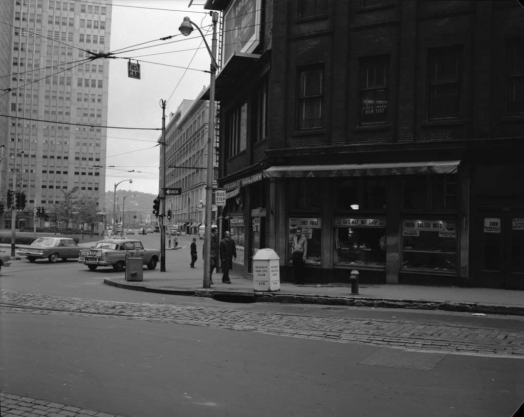 Forbes Avenue and Stanwix Street, 1964