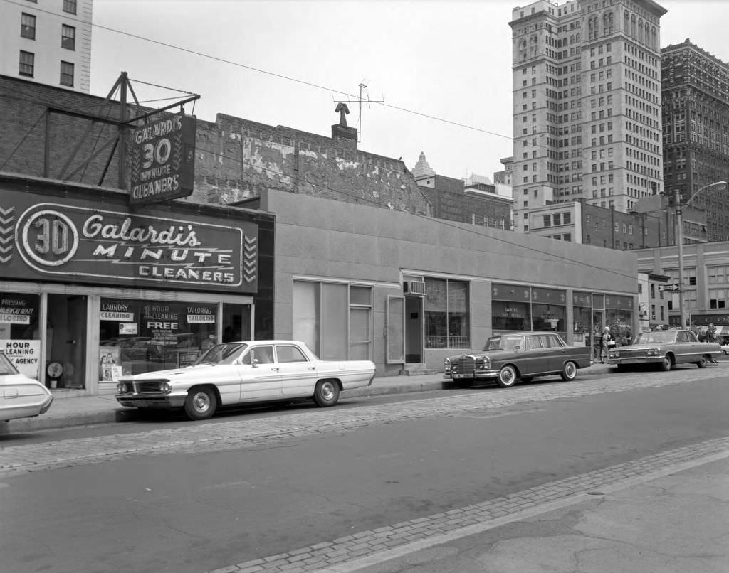 Galardi's Cleaner on Forbes Avenue, 1964