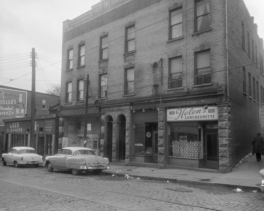 Helen's Luncheonette, 1961