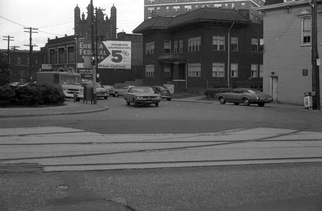 Fifth Ave and North Neville St: Church of the Ascension, 1972