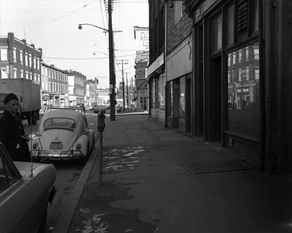 Butler Street looking towards 52nd Street, 1970