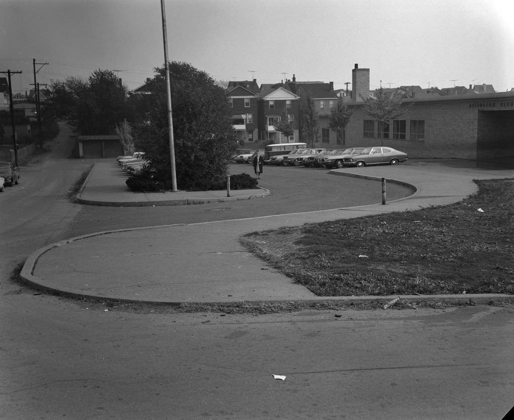 Arlington Elementary School from Hart Way, Merged to Arlington PreK-8, 1970