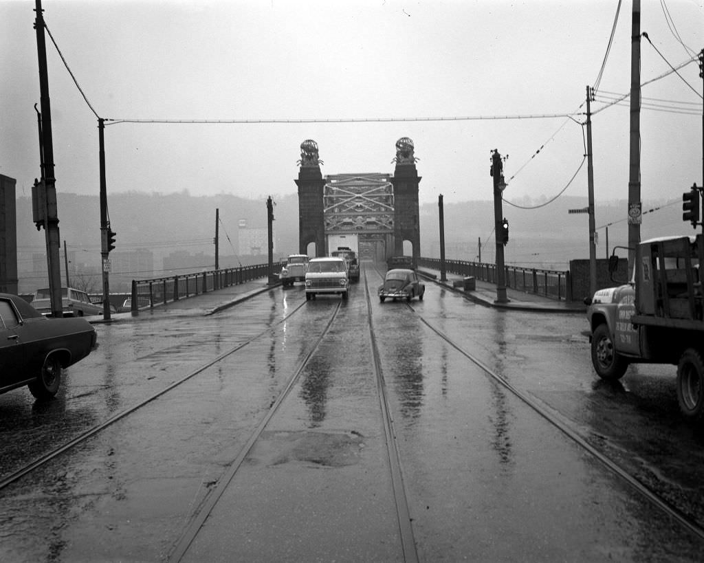 16th Street Bridge, now David McCullough Bridge, 1970.