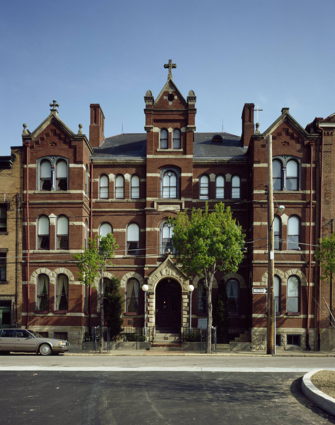 The Priory in Pittsburgh, Pennsylvania, 1980.