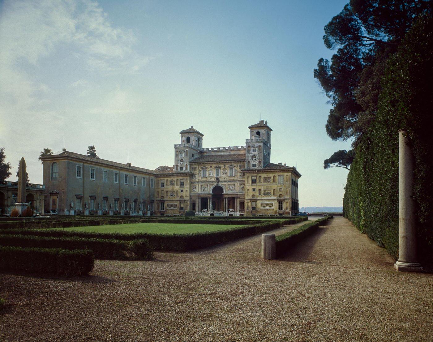 Garden View at Villa Medici, Rome, 1982