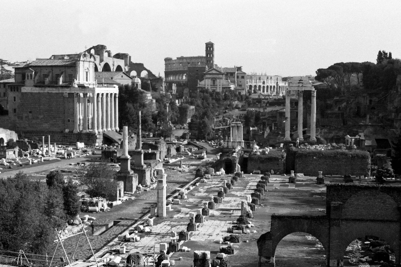 Elevated View of the Roman Forum, 1984
