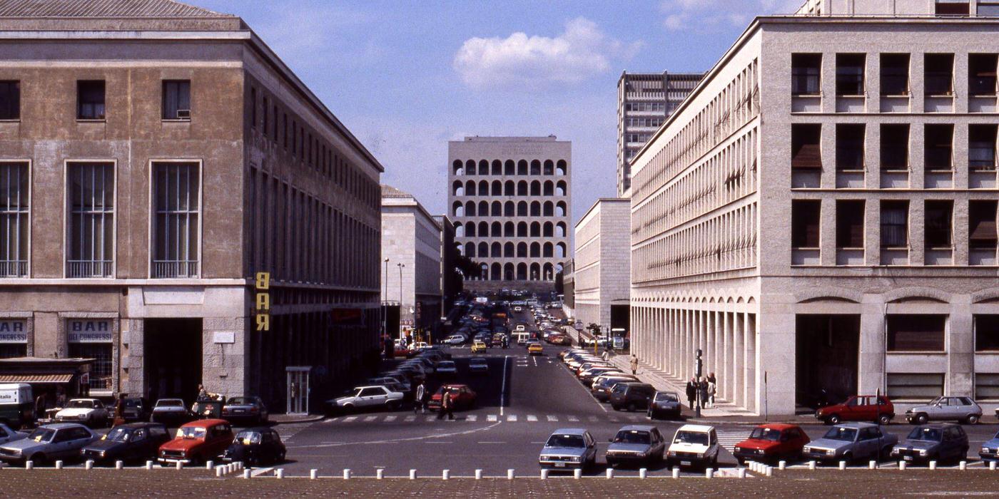 Buildings in Palazzo della Civilta Italiana, Rome, 1984