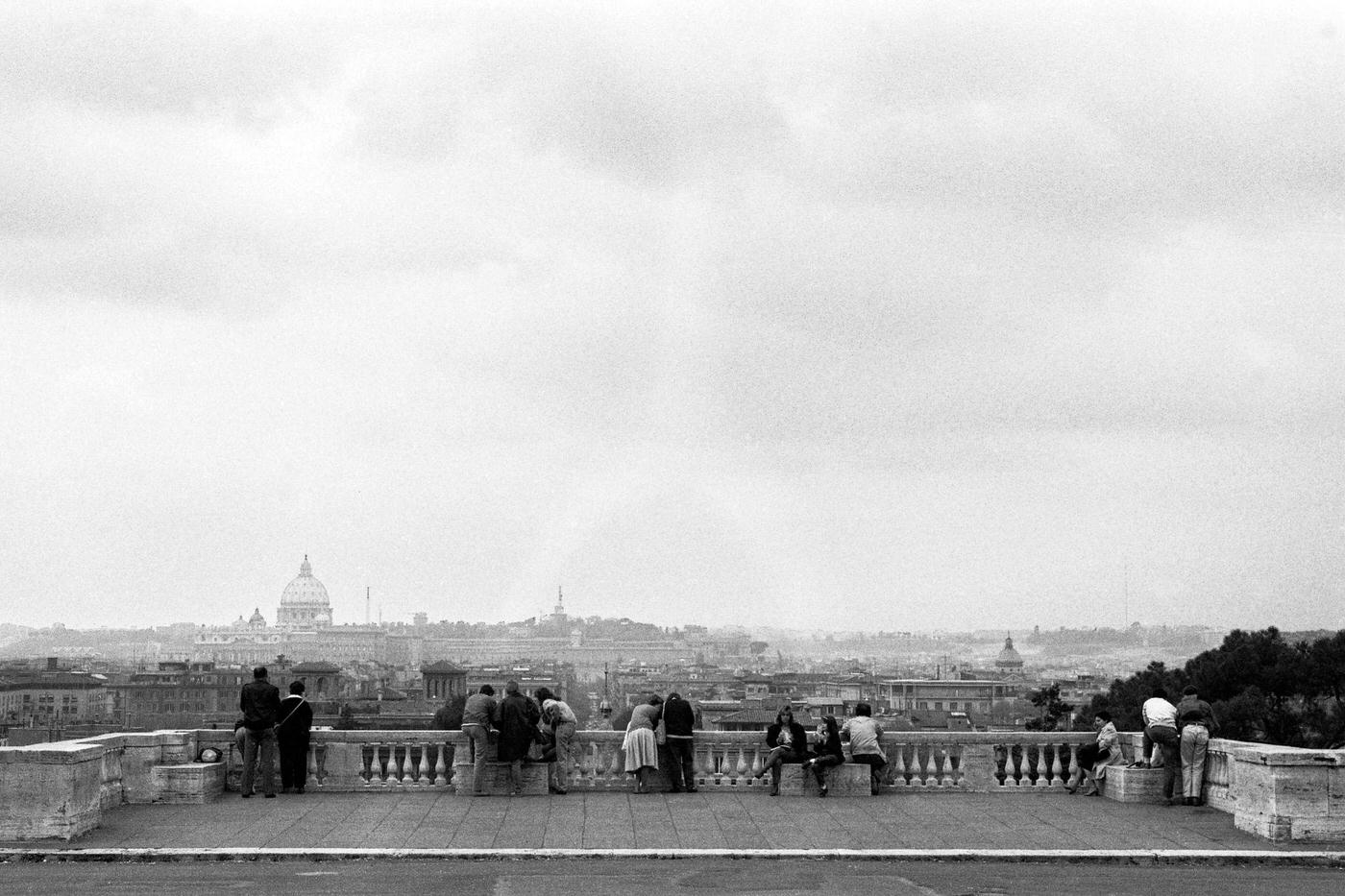 Rome Cityscape from the Pincio Terrace, 1986