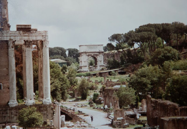 The Roman Forum, Rome, 1985