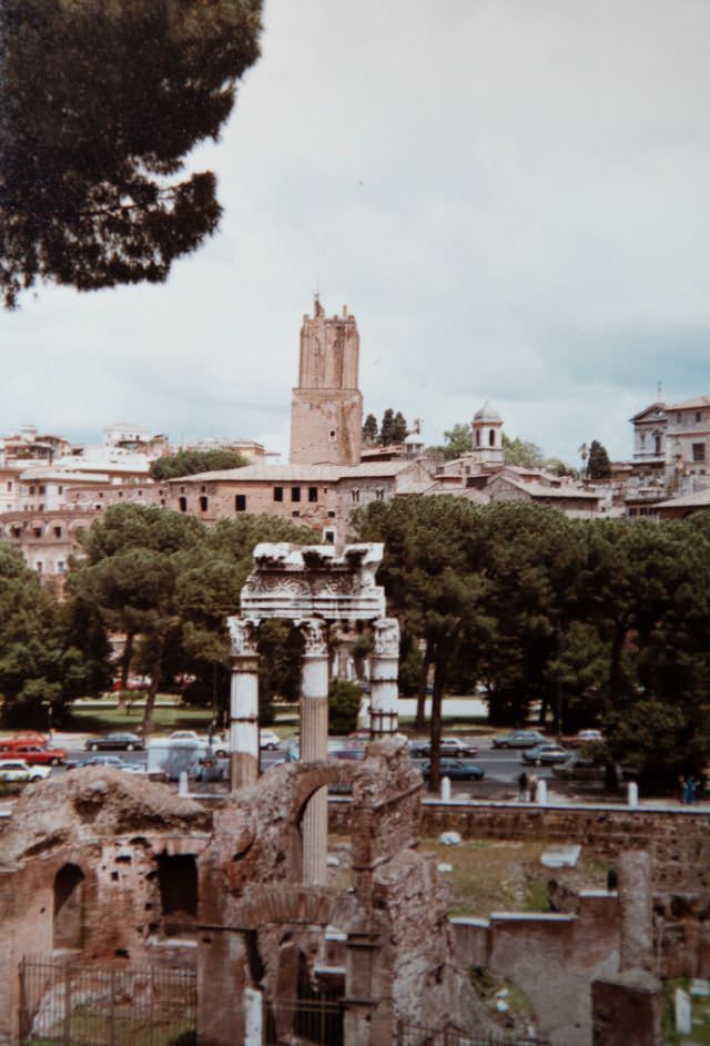 The Roman Forum, Rome, 1985