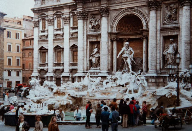 Trevi Fountain, Rome, 1985