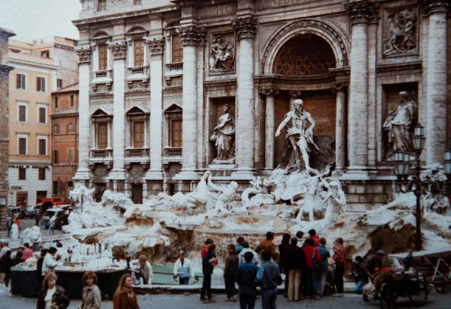 Trevi Fountain, Rome, 1985