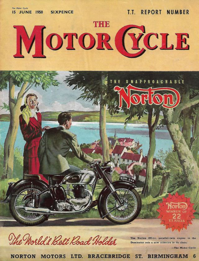 The Motor Cycle magazine, June 15, 1950