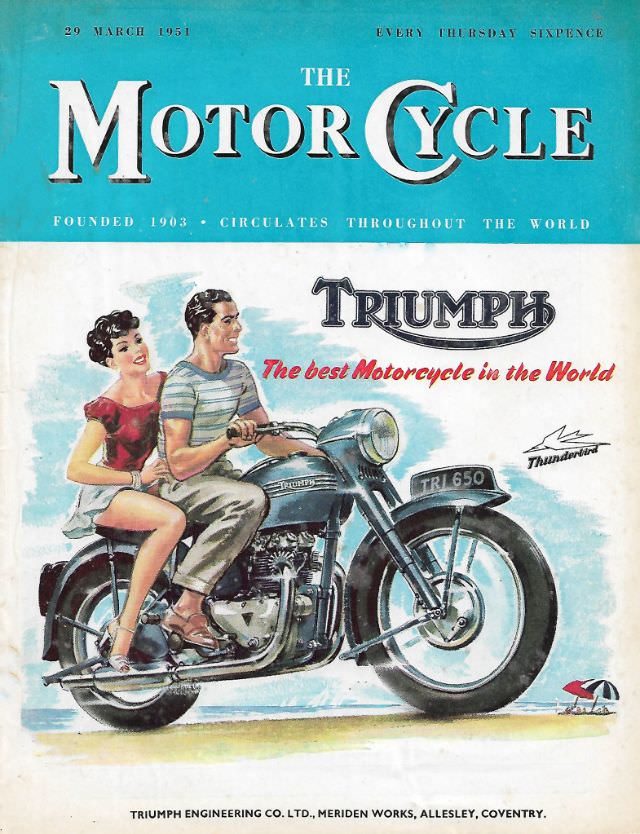 The Motor Cycle magazine, March 29, 1951
