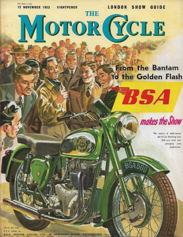 The Motor Cycle magazine, November 12, 1953